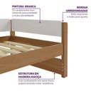 Ver imagem 5 de Bicama Solteiro Casatema MadeiraOriginals em Madeira Maciça Aria Casatema MadeiraOriginals Marrom/Nogueira/Branco