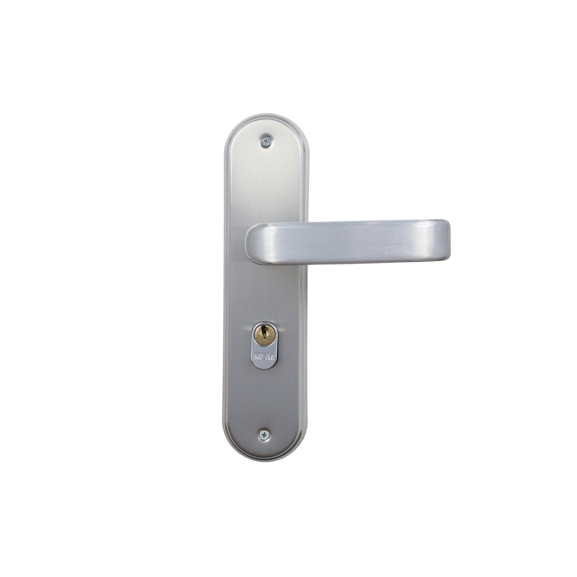 Fechadura para Porta de Entrada Externa com Espelho Napoli 40mm