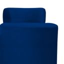 Ver imagem 3 de Puff Decorativo Athena Suede Azul Marinho - Vallisa Decor