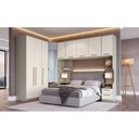 Ver imagem 2 de Módulo Mesa de Cabeceira 1 Porta 2 Gavetas Elegance 