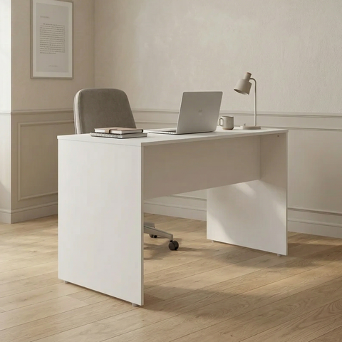 Escrivaninha Mesa de Escritório 120x60cm Studio Branco