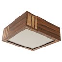 Ver imagem 5 de Luminária Decorativa Madeira Plafon Madeiro Nog 20cm:Pau Ferro