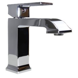 Misturador Monocomando Lavatório Bica Baixa Mondrian Chrome - 00010 - 2