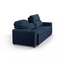 Ver imagem 7 de Sofá Alabama 3 Lugares Retrátil Reclinável 1,95M Mola Bonnel em Veludo Yescasa