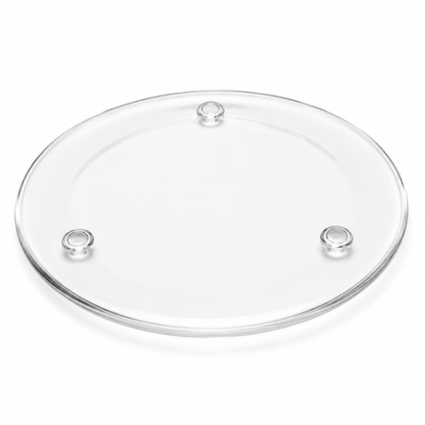 Prato de Bolo/Torta Bistro em Cristal com Base - Nachtmann