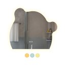 Ver imagem 1 de Espelho Led 3 Cores Infantil Dual Touch C/ Desembaçador Urso 110v