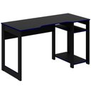 Ver imagem 7 de Mesa para Computador Gamer Espaço para 2 Monitores e Cpu Preto/azul