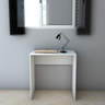 Mesa para estudo pequena 70x36cm - Branco Cor: Branco - 2