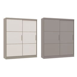 Guarda-Roupa Modulado com Ponte Casal 4 Portas 3 Gavetas Classic  - 10