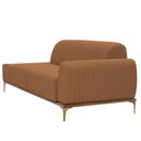 Ver imagem 7 de Sofá Molino 3 Lugares 180cm C/mesa Auxiliar Direito Pés Ouro.f Bouclé Terracota - Nexta Casa