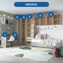 Ver imagem 7 de Guarda-Roupa Modulado Solteiro 8 Portas 2 Gavetas com Escrivaninha Elegance 