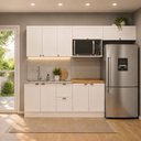 Ver imagem 2 de Composição Cozinha Olivía 5 Peças 9 Portas 2 Gavetas para Pia