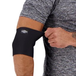 Cotoveleira Neoprene Elbow Pads Umbro - Preto - P - 1