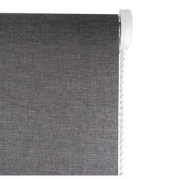 Persiana Rolo Translúcida Breeze Cinza Escuro 180 (L) x 160 (A) cm Cortina Screen Solar 1,80 X 1,60 - 4