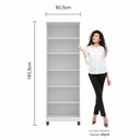 Ver mais imagens de Armário Multiuso Organizador Sapateira 2 Portas Helen Branco - M.a Branco