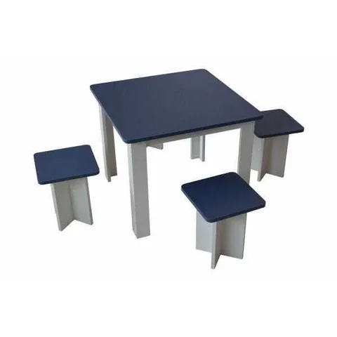 Mesinha Infantil com Banquetas em Mdf