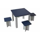 Ver imagem 1 de Mesinha Infantil com Banquetas em Mdf