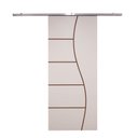 Ver imagem 1 de Porta de Correr Prime Frisada Kit Alumínio