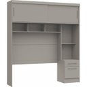 Ver imagem 3 de Ponte Casal 2 Portas de Correr 1 Gaveta 6 Nichos Classic 