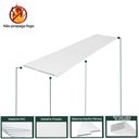 Ver imagem 5 de Forro de PVC 8mm 10 UN AZN - Branco Gelo