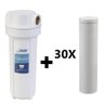 Filtro De Agua Caixa D'água E Entrada Poe + 30 Refis BBI POE230 + 30X PP10/20 - 2