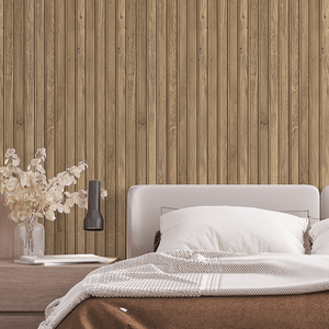 Papel de Parede Madeira Ripado Pinho