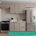 Ver imagem 2 de Cozinha Armário 4 Peças Balcão sem Tampo 280 cm Unna Gris Poliman