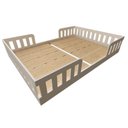 Ver imagem 2 de Cama Infantil Montessoriana Casal Tuli Branco