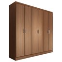 Ver imagem 3 de Guarda-roupa Casal Normandia 6 Portas 2 Gavetas Demolição - Panorama Móveis