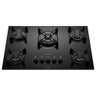 Cooktop 5 Bocas Preto Tripla Chama Atlas Utop Bivolt - 2