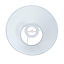 Ver imagem 4 de Cúpula de Abajur Luminaria de Tecido Algodão Soquete Importado Ref 24