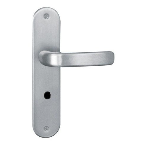 Fechadura para Banheiro Espelho Aço 40mm MGM Stilo Alumínio
