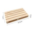 Ver imagem 7 de Kit 4 Porta Copos e Xícaras Mini Pallet de Madeira Decorativo