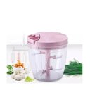 Ver imagem 1 de Processador de Alimentos Manual 3 em 1 Magic Mixer 5 Lâminas - Rosa