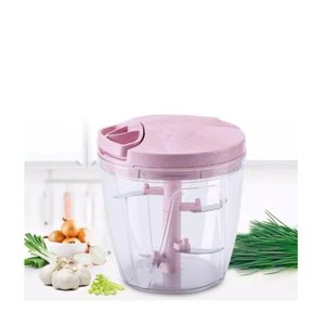 Processador de Alimentos Manual 3 em 1 Magic Mixer 5 Lâminas - Rosa