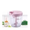 Processador de Alimentos Manual 3 em 1 Magic Mixer 5 Lâminas - Rosa - 1