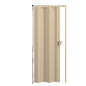 Porta Sanfonada Std Bege Liso 060x210:Bege