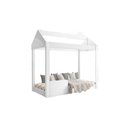 Ver imagem 2 de Cama Montessoriana Infantil CRY Para Colchão de 1500 x 700 mm Cor Branco JA