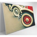 Ver imagem 7 de Quadro Rodas Carros Classicos 120x80 Cm Adesivo Fotográfico