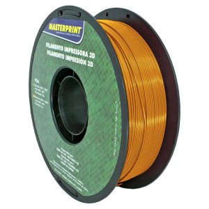 Filamento 3d - Pla Dourado - Rolo 1kg (1.75mm)