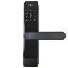 Fechadura Eletronica Digital Senha Biometria Reconhecimento Facial Cartao Acesso Chave App Wifi Bate - 7