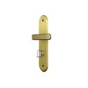 Ver imagem 3 de Fechadura para Banheiro Espelho Aço 40mm MGM Stilo Bronze Latonado