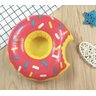 Boias Porta Copo Donuts Rosa Granulado - Kit 10 Unidades - 3