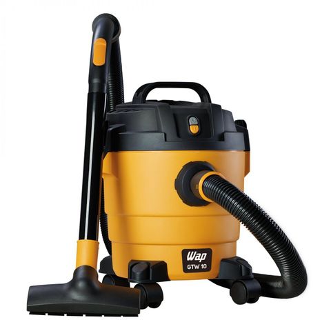 Aspirador de Pó e Água Wap Gtw 10 com Bocal de Sopro 1400W 127V Amarelo/Preto
