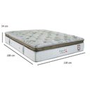 Ver imagem 4 de Colchão Casal Mola Ensacada 138CMX34CMX188CM Imperatore Eco Bamboo Herval Verde