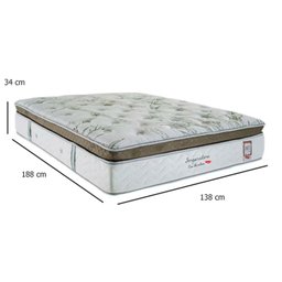 Colchão Casal  Molas Ensacadas Imperatore Eco Bamboo 138x188x34 - 6
