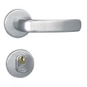 Ver imagem 2 de Fechadura Externa Roseta Aço Mgm Stilo