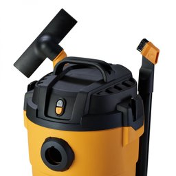 Aspirador de Pó e Água WAP GTW 10 com Bocal de Sopro 1400W 220V Amarelo/Preto - 7
