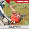 Motobomba Flutuante á Gasolina Kawashima KWP15F4 2T Para Bombear Água em Diferentes Direções - 9