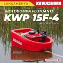 Ver imagem 6 de Motobomba Flutuante á Gasolina Kawashima KWP15F4 2T Para Bombear Água em Diferentes Direções
